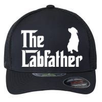 Funny Labrador Owner The Labfather Lab Father Gift Flexfit Unipanel Trucker Cap