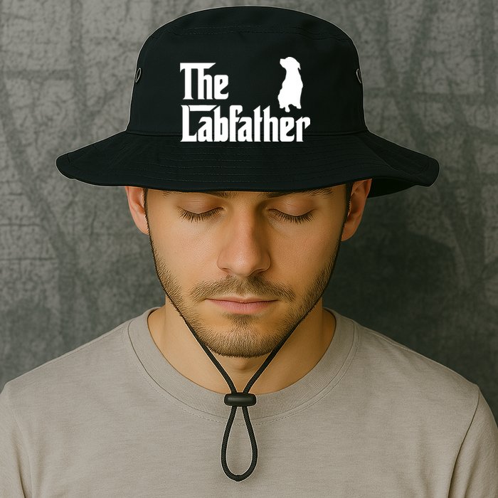 Funny Labrador Owner The Labfather Lab Father Gift Bucket Hat