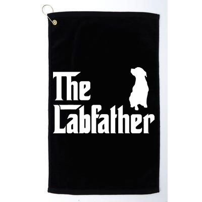 Funny Labrador Owner The Labfather Lab Father Gift Golf Towel