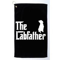 Funny Labrador Owner The Labfather Lab Father Gift Golf Towel