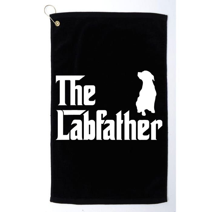 Funny Labrador Owner The Labfather Lab Father Gift Golf Towel