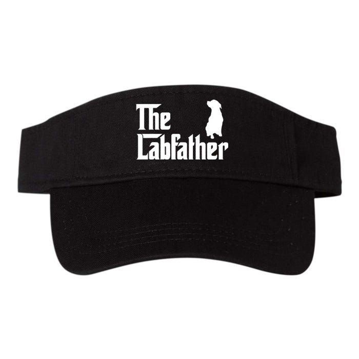 Funny Labrador Owner The Labfather Lab Father Gift Valucap Bio-Washed Visor