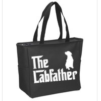 Funny Labrador Owner The Labfather Lab Father Gift Zip Tote Bag