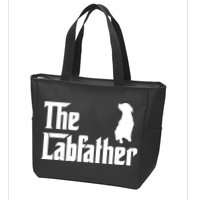 Funny Labrador Owner The Labfather Lab Father Gift Zip Tote Bag