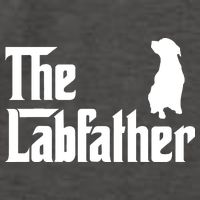 Funny Labrador Owner The Labfather Lab Father Gift Vector Backpack