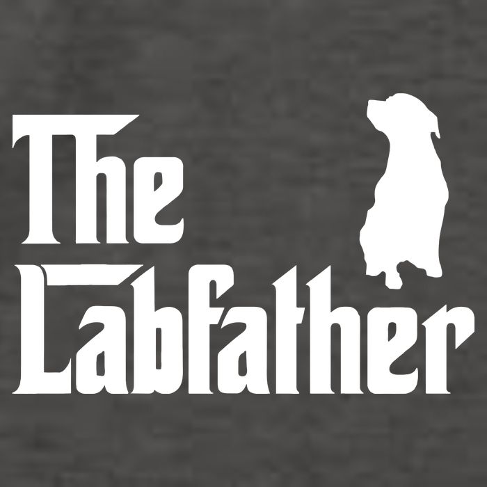 Funny Labrador Owner The Labfather Lab Father Gift Vector Backpack