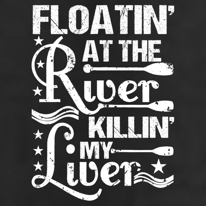 Floatin At The River Killin My Liver Cool Comfort Performance Bucket Hat