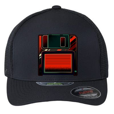 Floppy Disc Flexfit Unipanel Trucker Cap