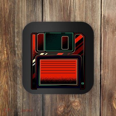 Floppy Disc Coaster