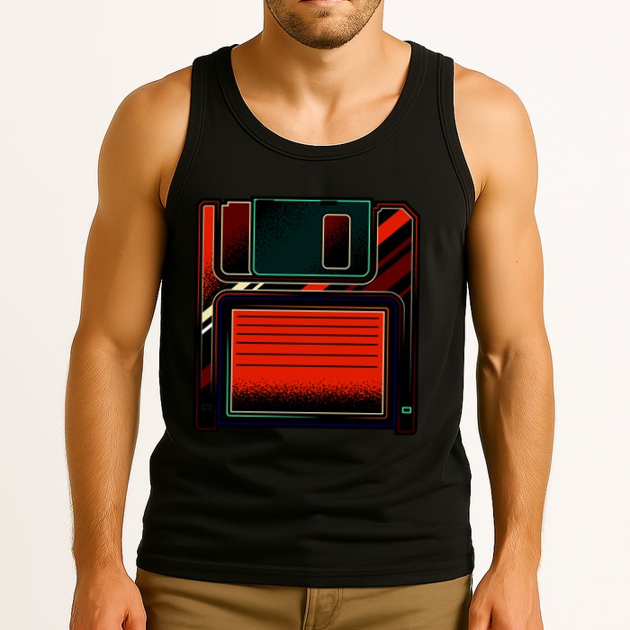 Floppy Disc Tank Top
