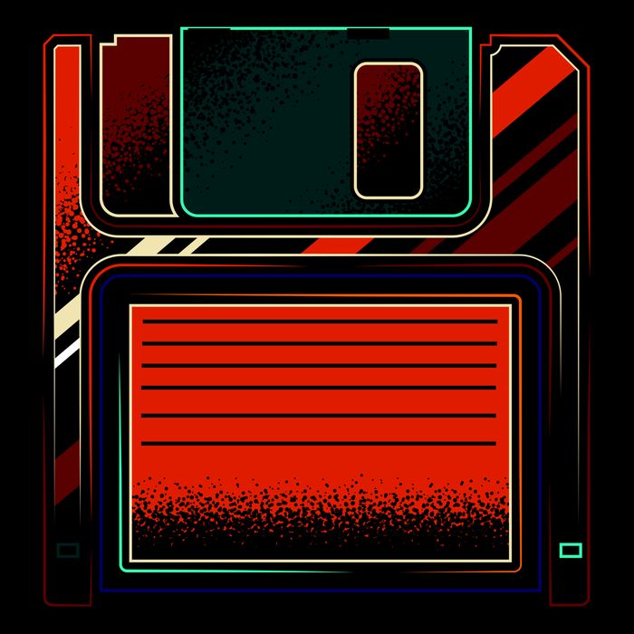 Floppy Disc Tank Top
