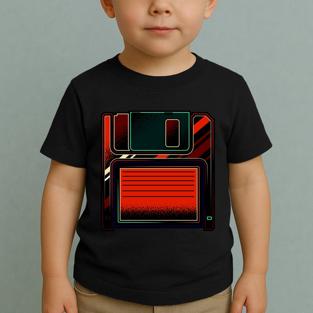 Floppy Disc Toddler T-Shirt