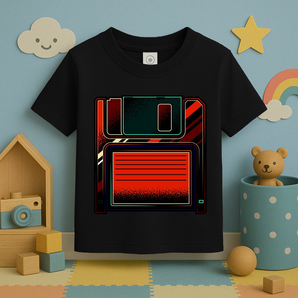 Floppy Disc Toddler T-Shirt