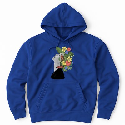 Floral Hat Art Hoodie