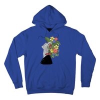 Floral Hat Art Hoodie