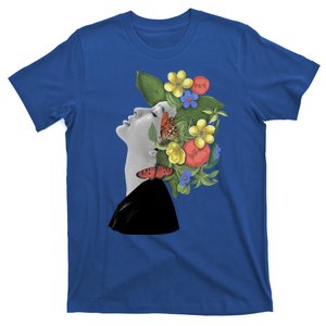 Floral Hat Art T-Shirt