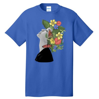 Floral Hat Art Tall T-Shirt