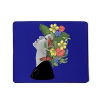 Floral Hat Art Mousepad