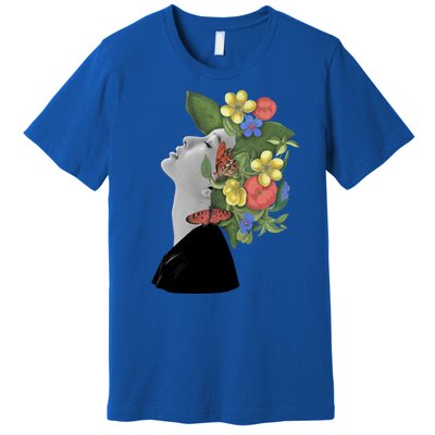 Floral Hat Art Premium T-Shirt