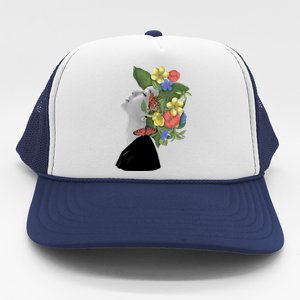 Floral Hat Art Trucker Hat