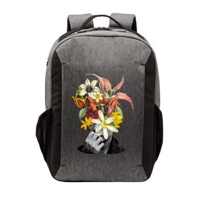 Floral Head Art Vector Backpack