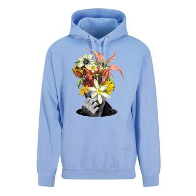 Floral Head Art Unisex Surf Hoodie