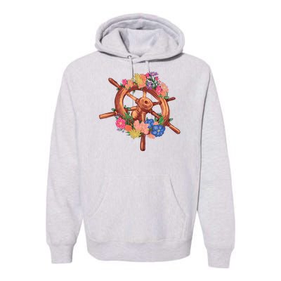 Floral Helm Premium Hoodie