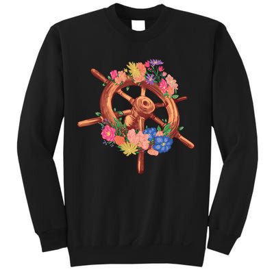 Floral Helm Sweatshirt