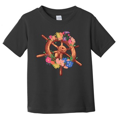 Floral Helm Toddler T-Shirt