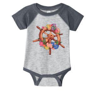 Floral Helm Infant Baby Jersey Bodysuit