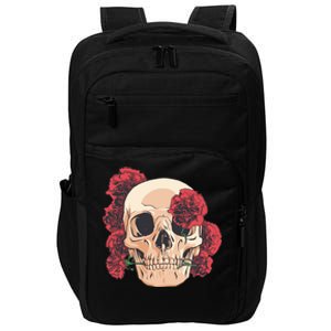 Floral Skull Impact Tech Backpack