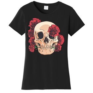 Floral Skull Women's T-Shirt