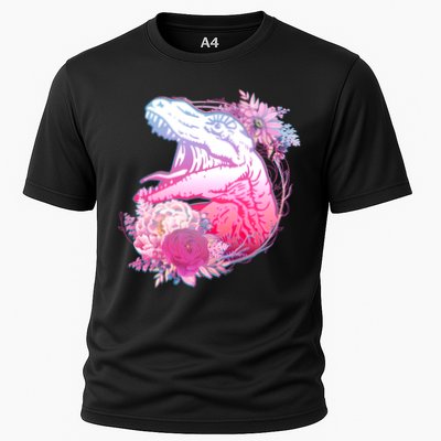 Floral T-Rex Performance Shirt