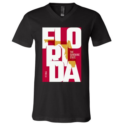 Florida V-Neck T-Shirt
