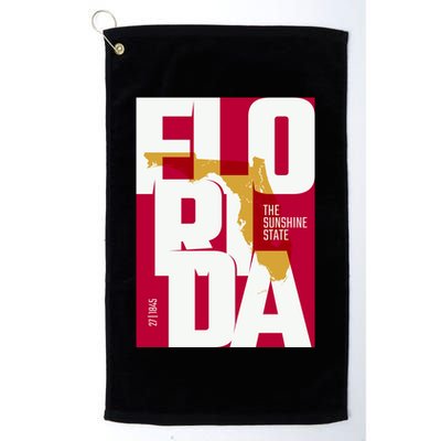 Florida Golf Towel