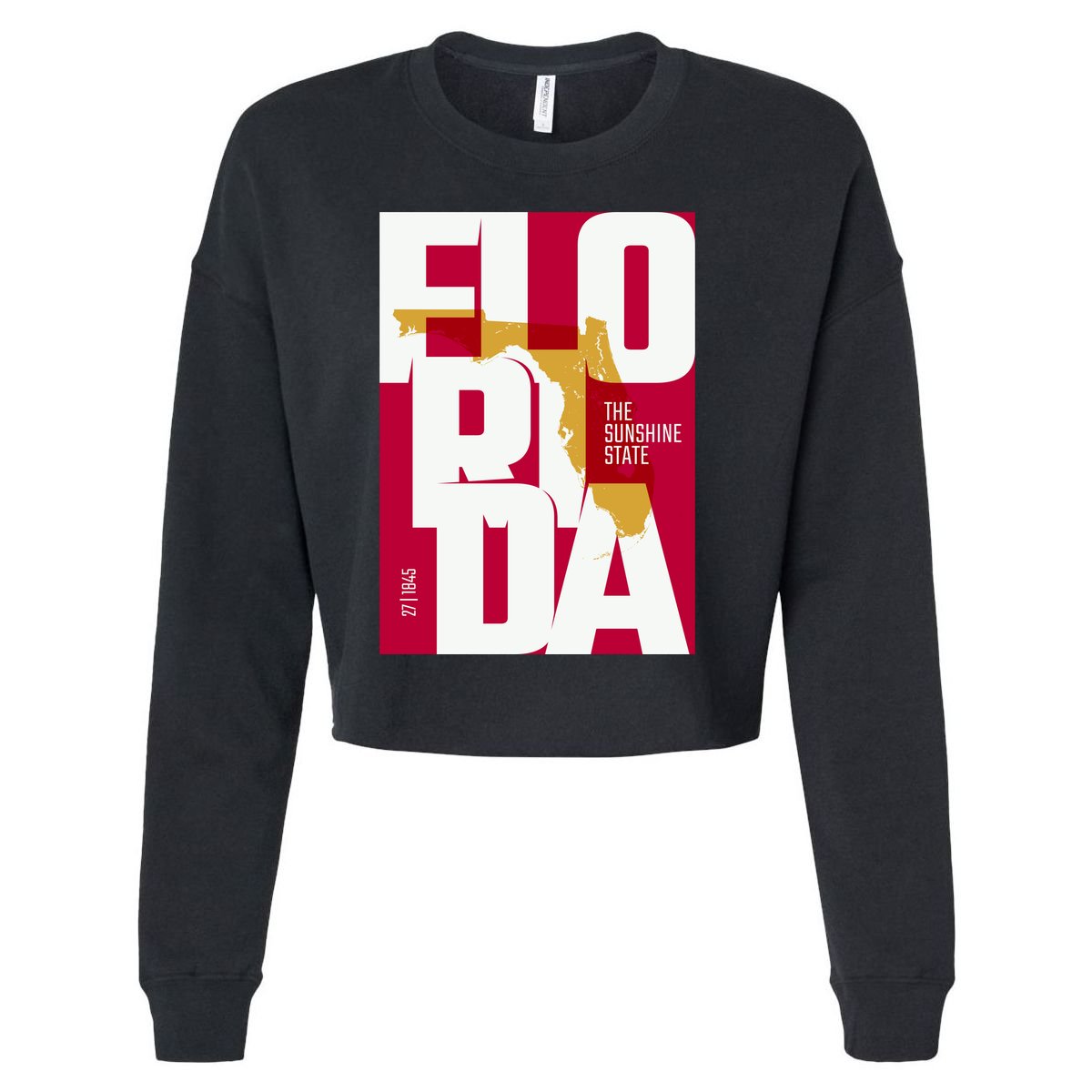 Florida Cropped Pullover Crew