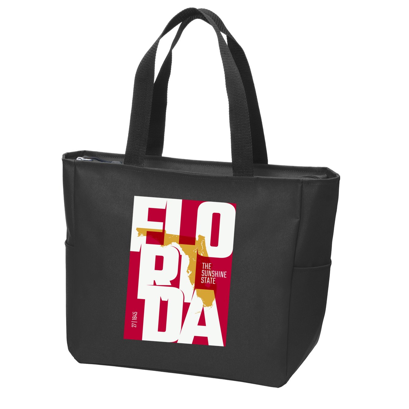Florida Zip Tote Bag