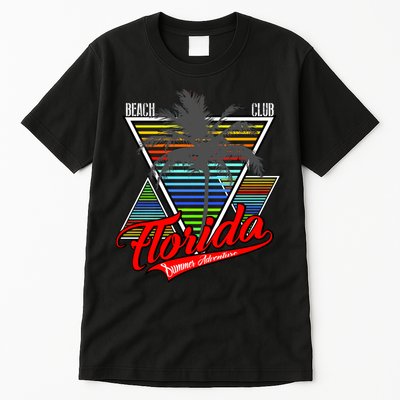 Florida Beach Club Vintage Tall T-Shirt