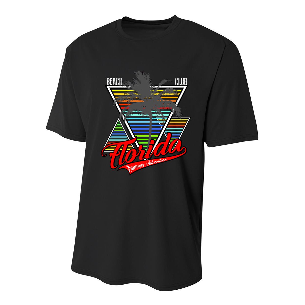 Florida Beach Club Vintage Youth Performance Sprint T-Shirt