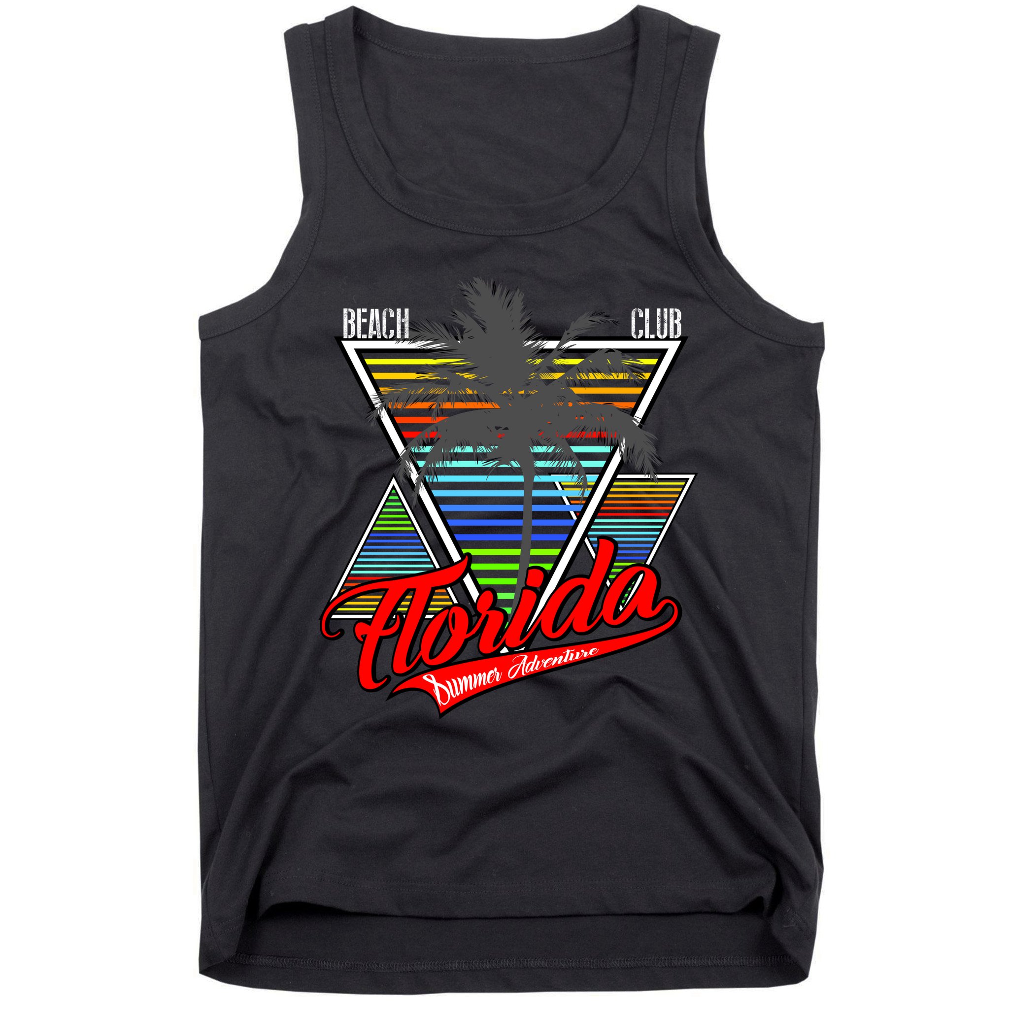 Florida Beach Club Vintage Tank Top