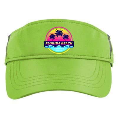 Florida Beach Retro Adult Drive Performance Visor