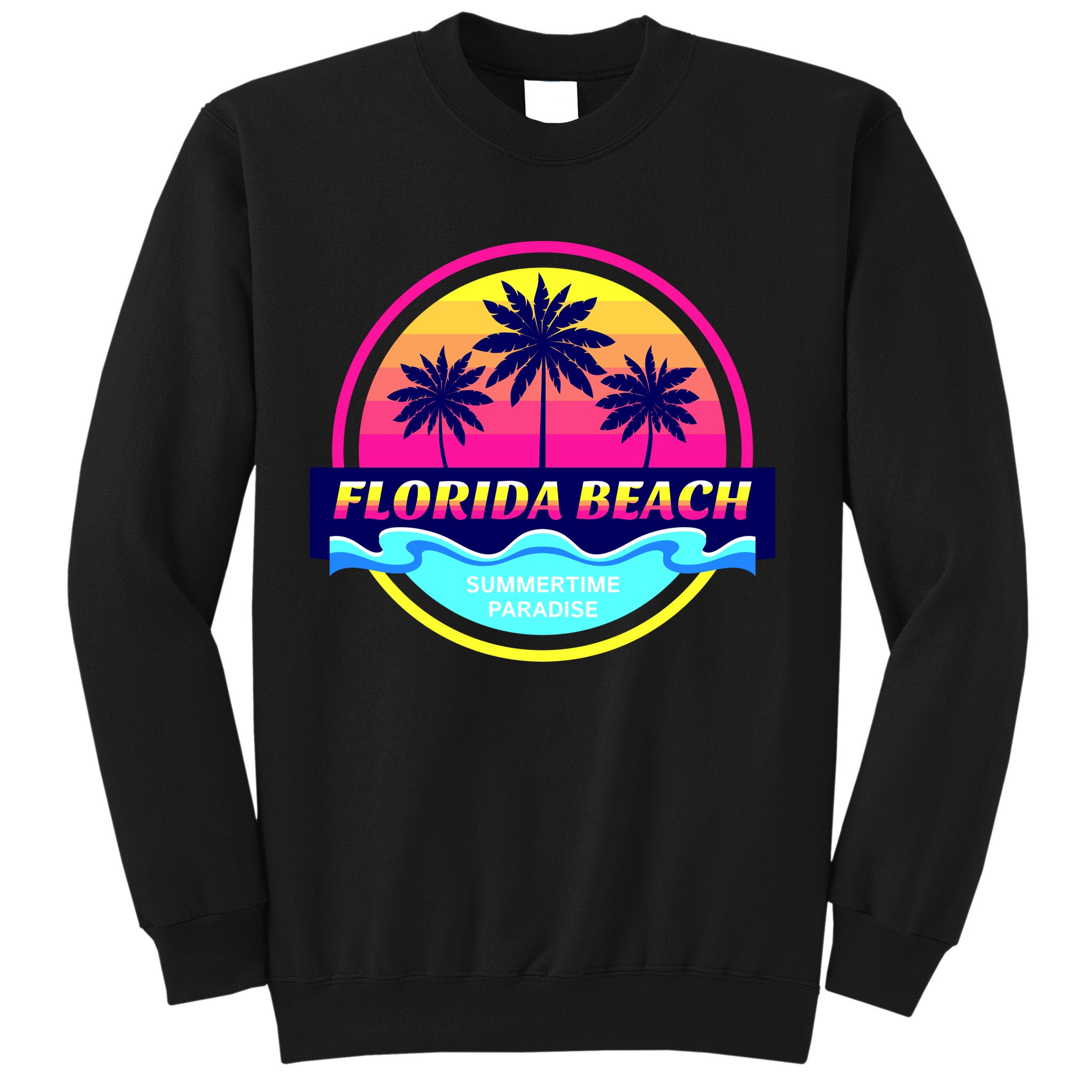 Florida Beach Retro Sweatshirt