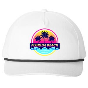 Florida Beach Retro Snapback Five-Panel Rope Hat