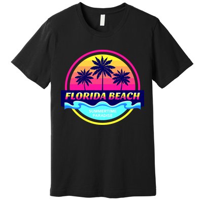 Florida Beach Retro Premium T-Shirt