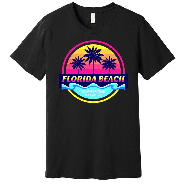 Florida Beach Retro Premium T-Shirt