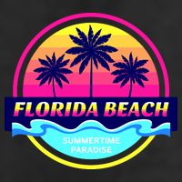 Florida Beach Retro 25L Jumbo Tote