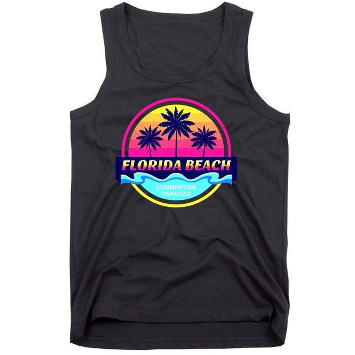 Florida Beach Retro Tank Top