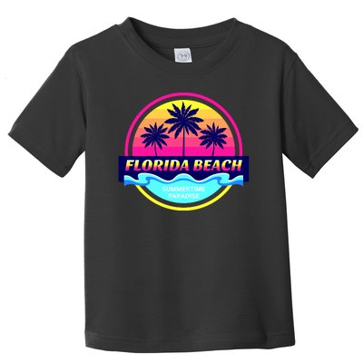 Florida Beach Retro Toddler T-Shirt