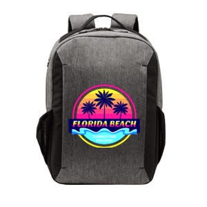 Florida Beach Retro Vector Backpack