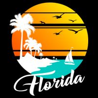 Florida Beach Sunset Backpack